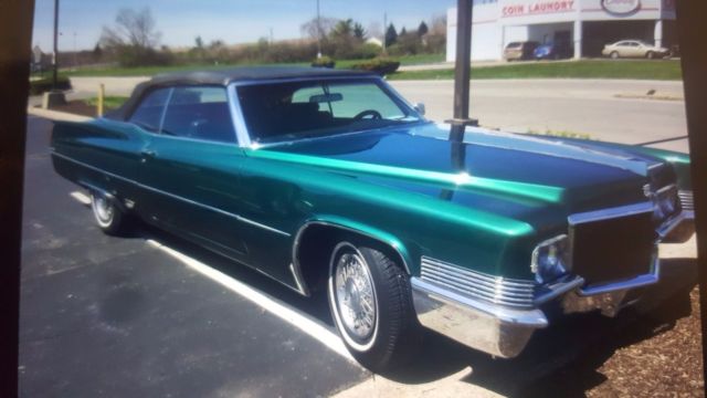 1970 Cadillac Deville Convertible 2DR Coupe 1970 Cadillac DeVille