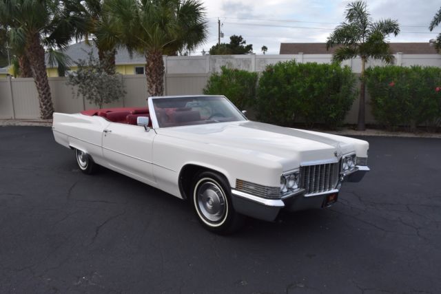 1970 Cadillac DeVille Convertible 472CI V8 Auto A/C Power Everything! - photo 7