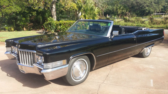 1970 Cadillac DeVille Convertible 67,303 Miles ... original survivor condition 1970 Cadillac DeVille