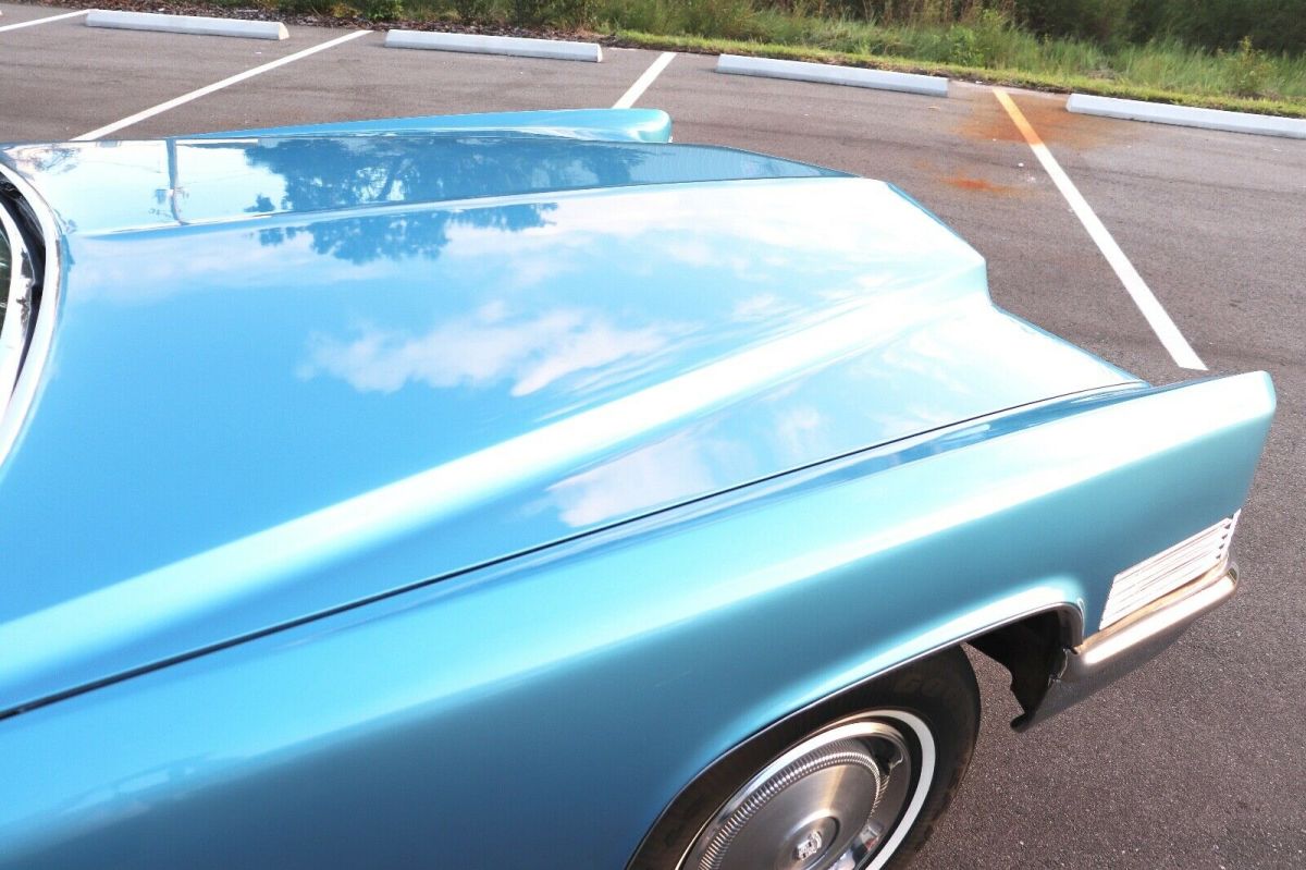 1970 Cadillac DeVille Coupe 2 Owners Loaded 1 Repaint - photo 8