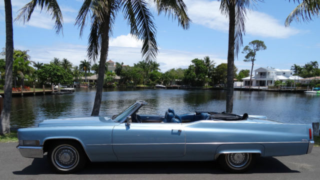 1970 Cadillac DeVille Deville Convertible