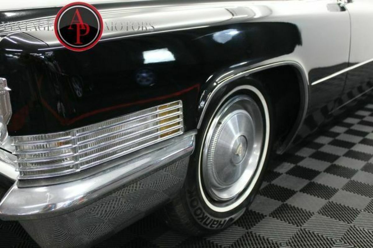 1970 Cadillac DeVille TRIPLE BLACK CONVERTIBLE! - photo 8