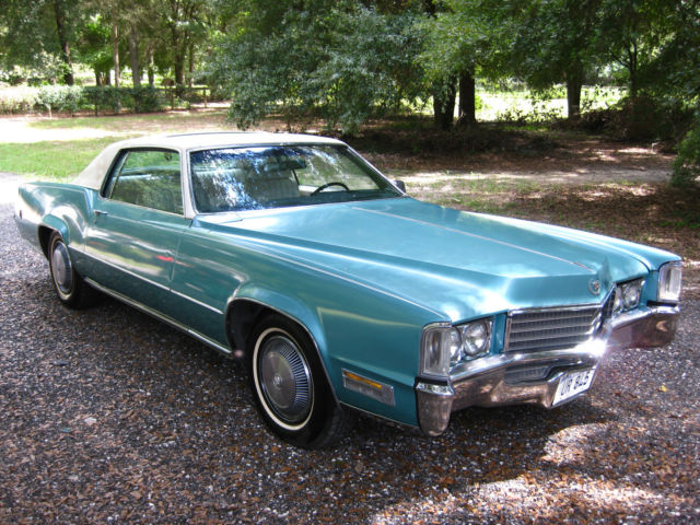 1970 Cadillac Eldorado Sun Roof Rare Barn Garage Find NO RESERVE 1970 Cadillac Eldorado 2-Door