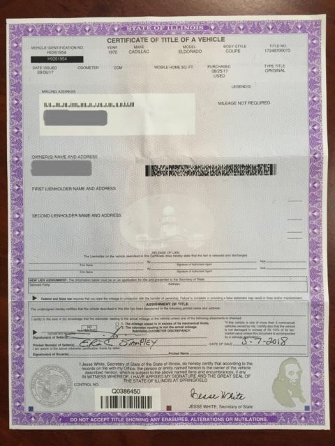 1970 Cadillac Eldorado Sunroof - photo 11