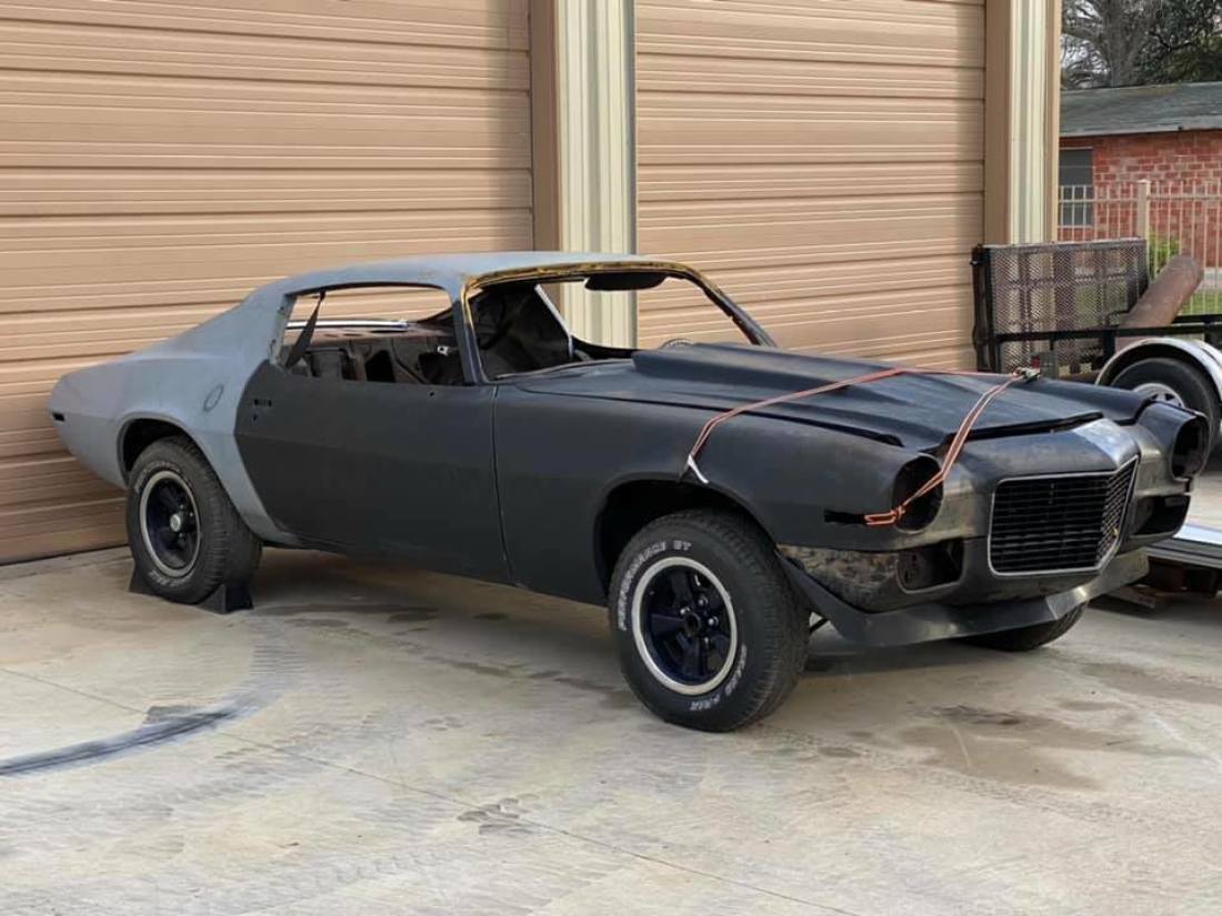 1970 Camaro #25 Astro Blue 711 Black STD. Interior ALL NEW 1/4's & sheet metal 1970 Chevrolet Camaro