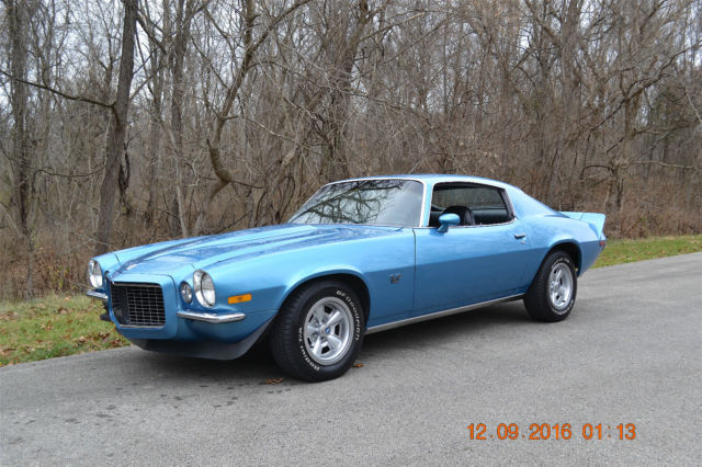 1970 CAMARO RS SS 350 SOLID AND STRAIGHT GORGEOUS MULSANNE BLUE VERY NICE CAR 1970 Chevrolet Camaro 2 DOOR COUPE