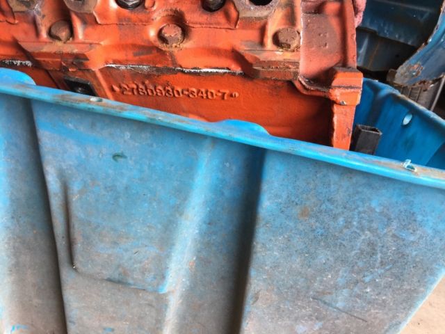 1970 challenger 340 motor complete only NO car 1970 Dodge Challenger