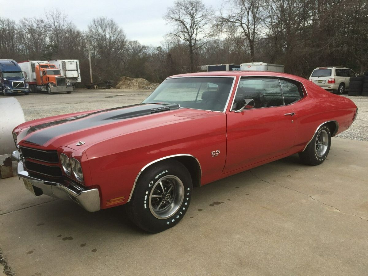 1970 chevelle 454 ls6 with build sheet 1970 Chevrolet Chevelle