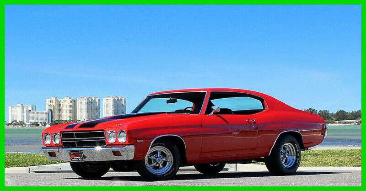1970 Chevelle Malibu 396 V8 TH400 Automatic 12 Bolt Rear End 1970 Chevrolet Chevelle Factory Air Conditioning Factory Oxide Floors