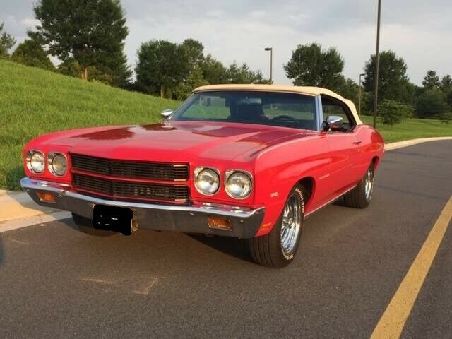 1970 Chevrolet Chevelle 1970 Chevelle Malibu Convertible 350 sbc - photo 4