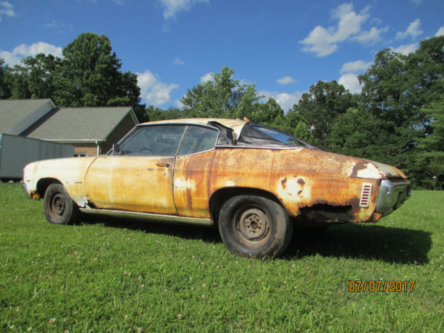 1970 Chevrolet Chevelle NUMBERS MATCHING ALL ORIGINAL PS PB AT BARN FIND - photo 5