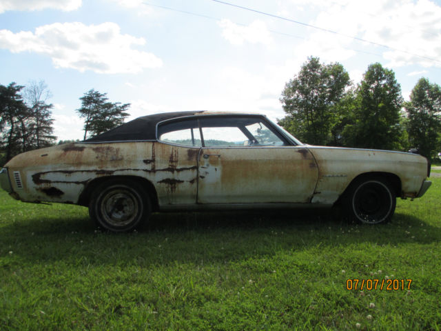 1970 Chevrolet Chevelle NUMBERS MATCHING ALL ORIGINAL PS PB AT BARN FIND - photo 8