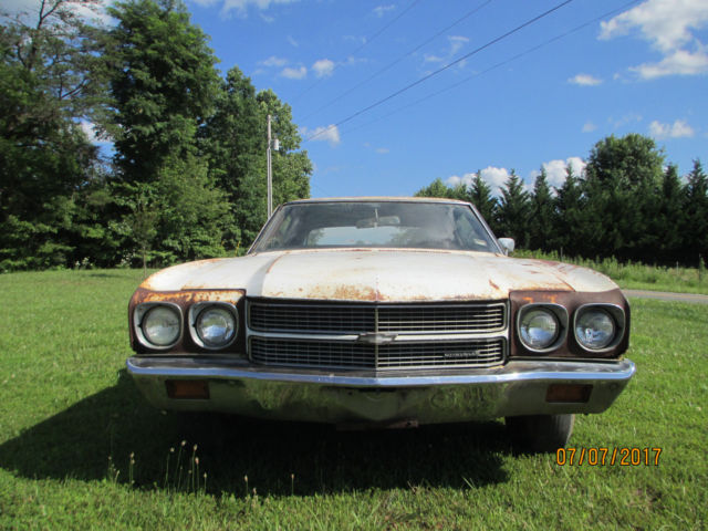 1970 Chevrolet Chevelle NUMBERS MATCHING ALL ORIGINAL PS PB AT BARN FIND - photo 9