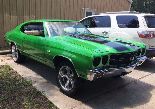 1970 chevelle malibu SS hot rod muscle car project barn find roller camaro gto 1970 Chevrolet Chevelle