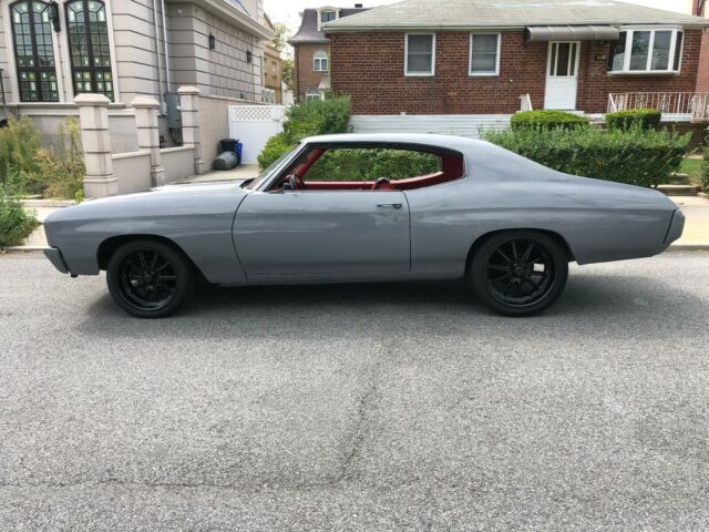 1970 Chevrolet Chevelle NO RESERVE * Nardo Gray * Red Interior *ProTouring - photo 3