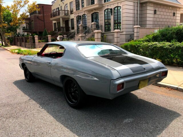 1970 Chevrolet Chevelle NO RESERVE * Nardo Gray * Red Interior *ProTouring - photo 4