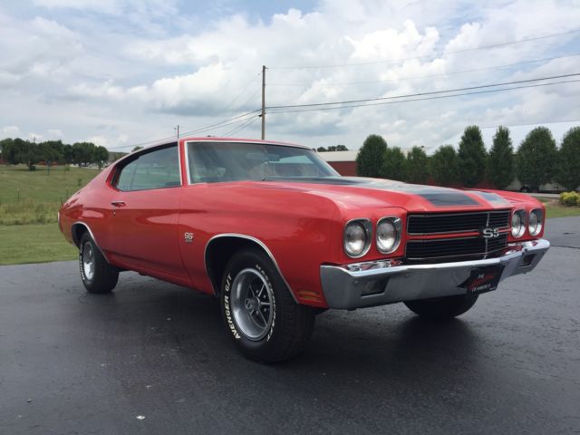 1970 Chevelle SS 396 Clone! Now running a 350 Eng, 4 Spd, PS, Red on Black. 1970 Chevrolet Chevelle