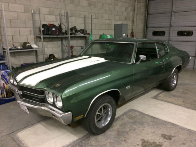 1970 Chevelle SS 396/350HP 4 Speed Numbers Match. Includes a running 454/TH400 1970 Chevrolet Chevelle