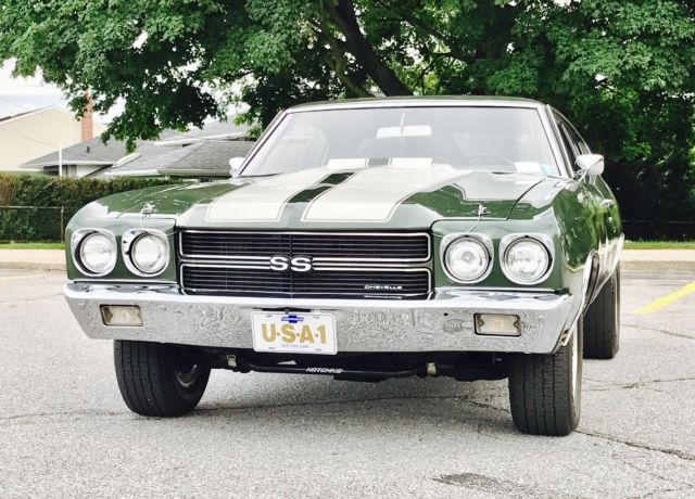 1970 Chevelle SS Super Sport 396 L78 4-speed 12-bolt documented build sheet 1970 Chevrolet Chevelle SS 396 L78