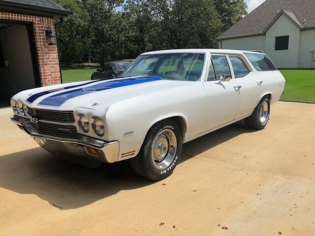 1970 Chevelle station wagon - Excellent driver, NO RUST, 350/700R4, SS badging 1970 Chevrolet Chevelle