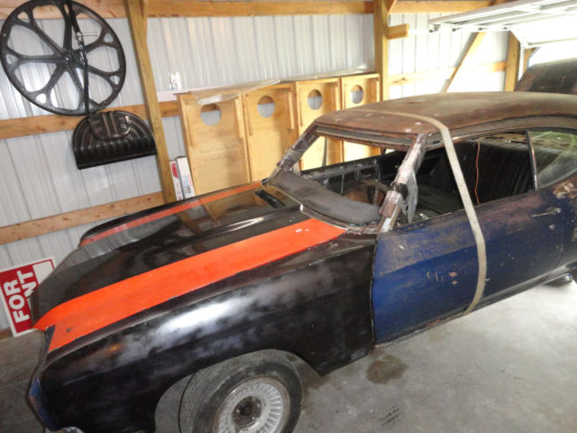 1970 Chevelle Super Sport F41 U14 ZL1 BUCKETS REAL DEAL RUFF -RUSTY 1970 Chevrolet Chevelle SUPER SPORT 396