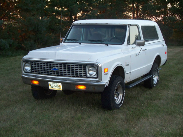 1970 Chevrolet Blazer Base Sport Utility 2-Door 5.7L 1970 Chevrolet Blazer