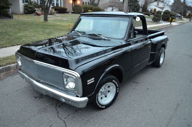 1970 Chevrolet C-10 383 Stroker 5 Speed Video NO RESERVE Hot Rod Black 1970 Chevrolet C-10