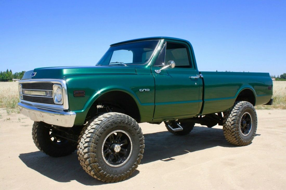 1970 Chevrolet C-10 4x4 454 Big Block 4 Speed Daily Driver 1970 Chevrolet C-10