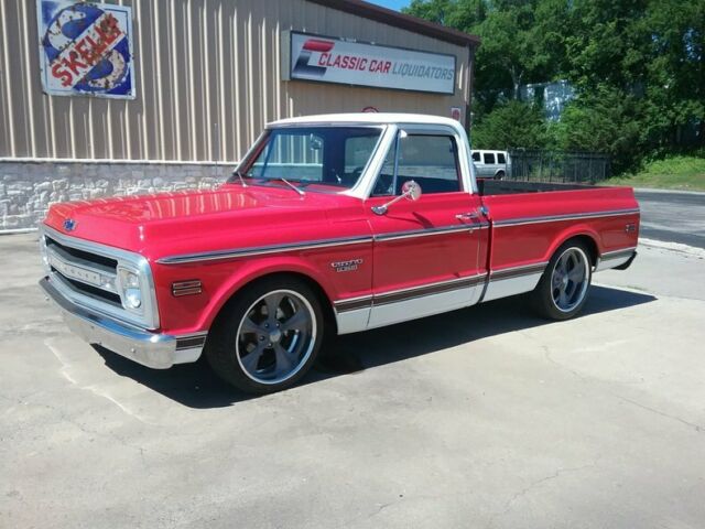 1970 Chevrolet C10 36038 Miles Red / White Pickup Truck 350 Chevrolet V8 Turbo 1970 Chevrolet C-10 --