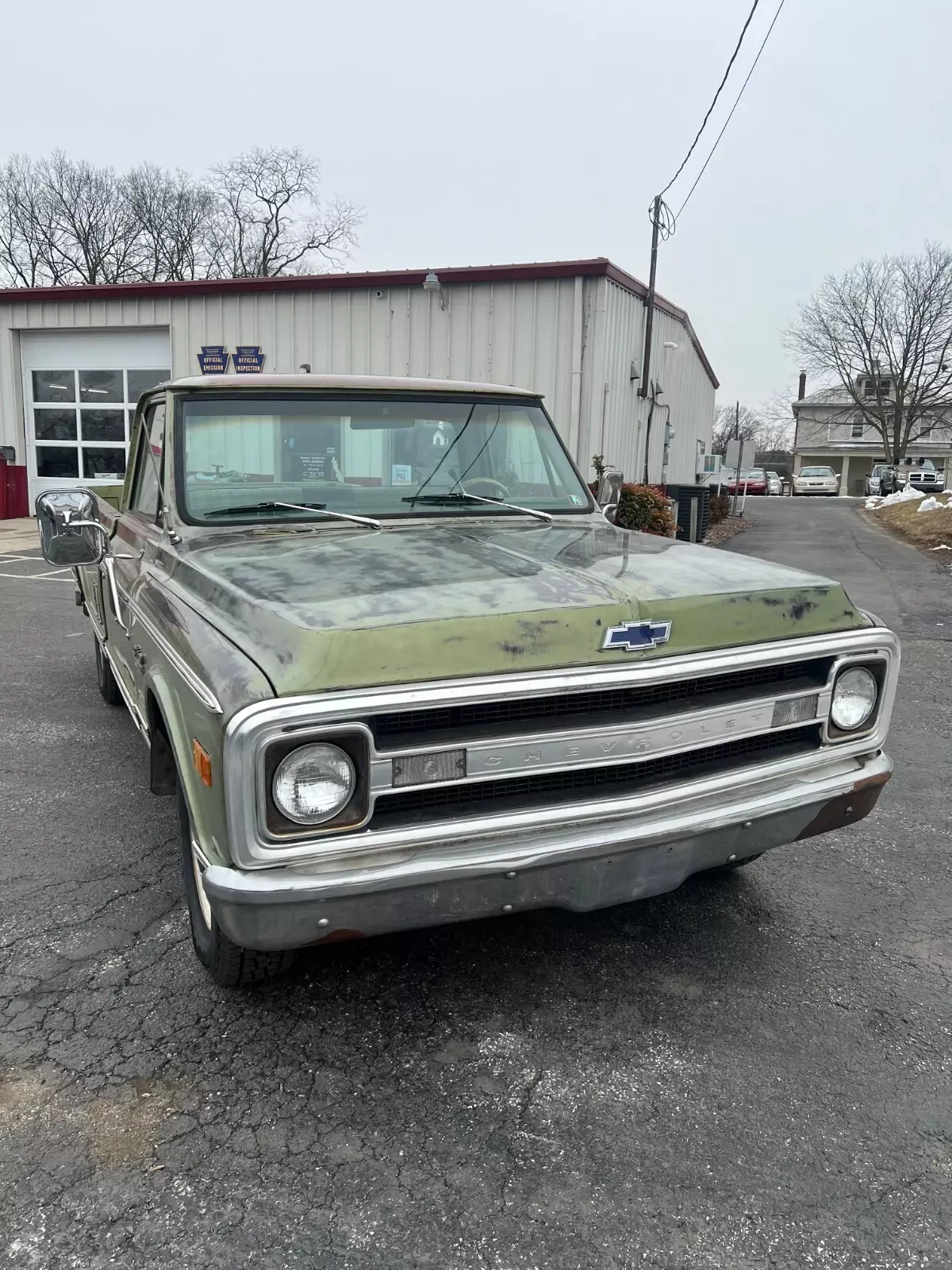 1970 Chevrolet C10 83500 Miles Green Pickup Truck 350ci V8 Turbo 400 1970 Chevrolet C-10