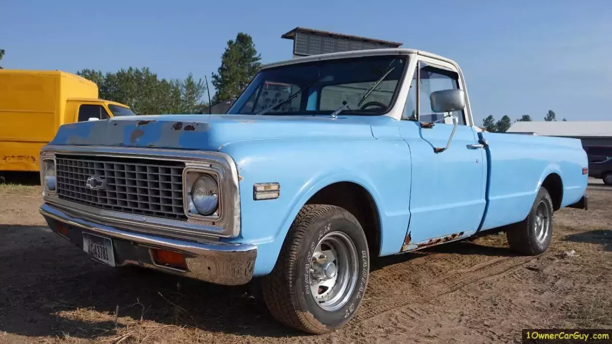 1970 Chevrolet C10 C/K 10 Series Chevy like GMC C20 Factory A/C Classic Pickup 1970 Chevrolet C/K 10 Series C10 C20 Factory A/C Project GMC GM CHEVY