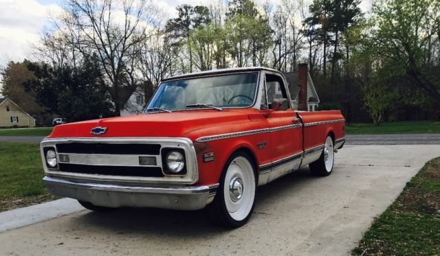 1970 Chevrolet C10 - Orange Patina, Lowered, 22" Steelies and more! 1970 Chevrolet C-10 CST