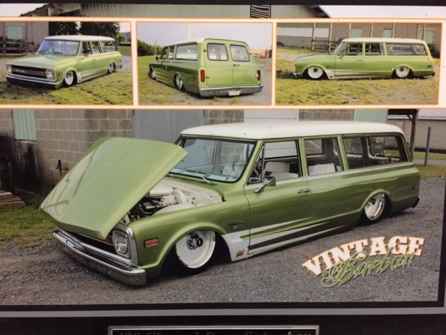 1970 chevrolet C10 suburban Magazine-Show vehicle/ airride/Body dropped /327 1970 Chevrolet C-10