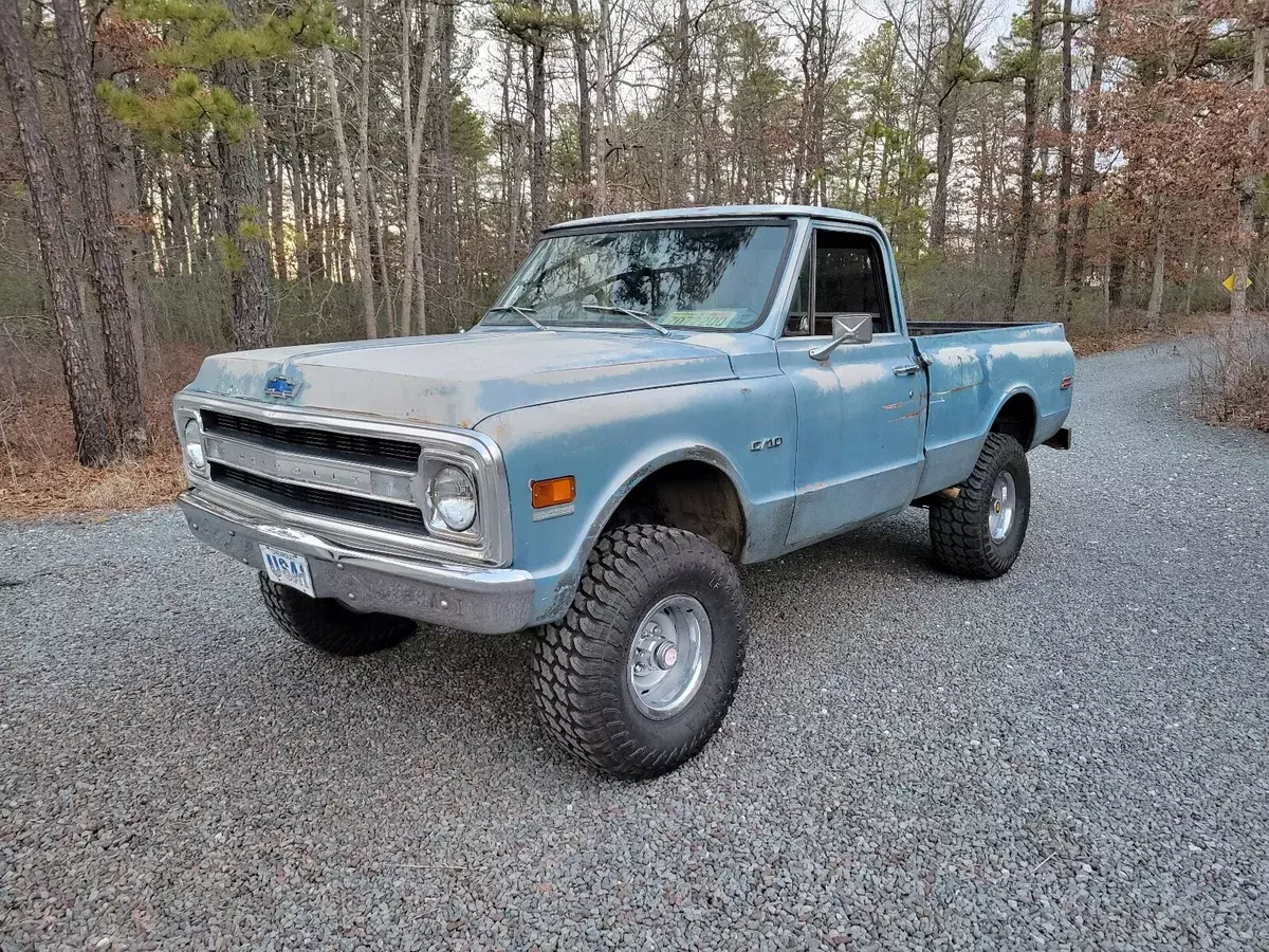 1970 Chevrolet C10/K10 Blue Short Wheel Base C-10 4x4 1970 Chevrolet C10/K10 Short Wheel Base C-10 4x4