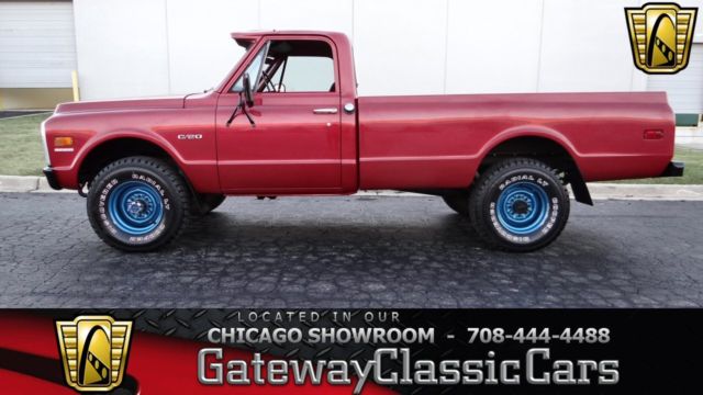 1970 Chevrolet C20 36686 Miles Burgundy Truck 307 CID V8 4-Spd Manual 1970 Chevrolet Other Pickups