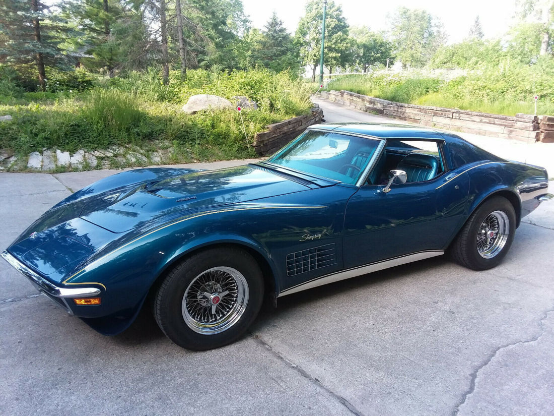 1970 Chevrolet C3 Corvette 454, 4 speed leather one owner 39,869 miles 1970 Chevrolet Corvette Leather