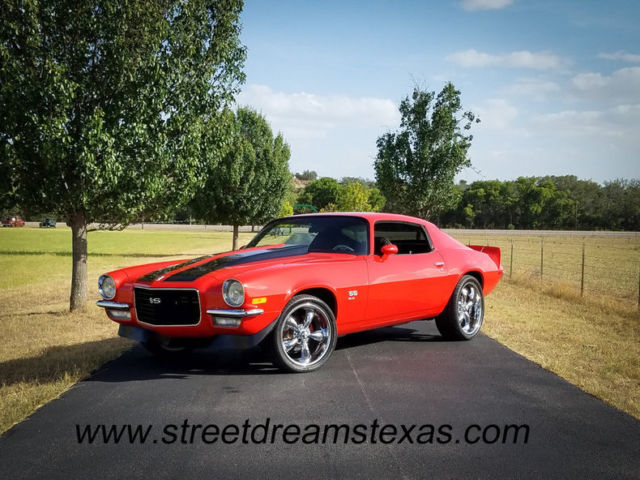 1970 Chevrolet Camaro 454 split bumper Coys chrome C-5's