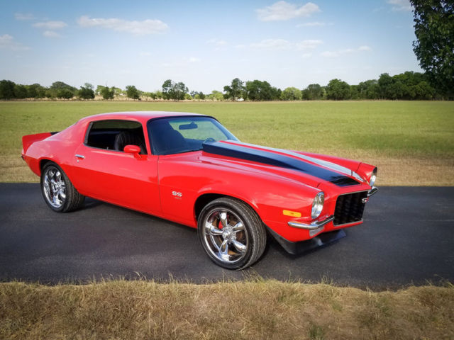 1970 Chevrolet Camaro 454 split bumper Coys chrome C-5's - photo 11