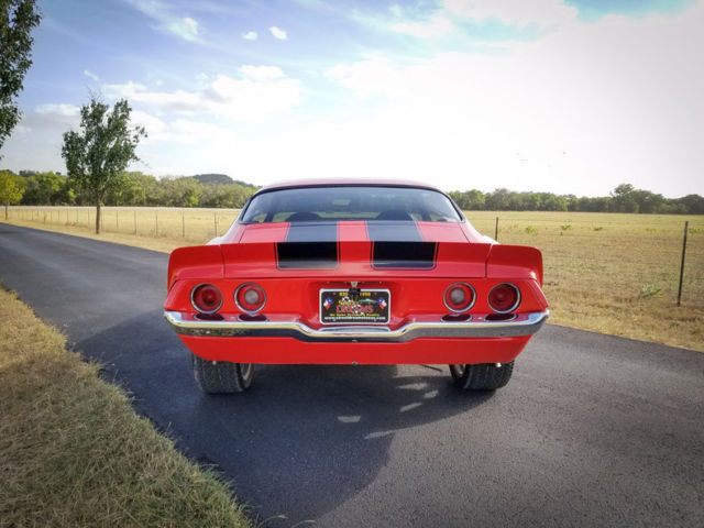 1970 Chevrolet Camaro 454 split bumper Coys chrome C-5's - photo 6