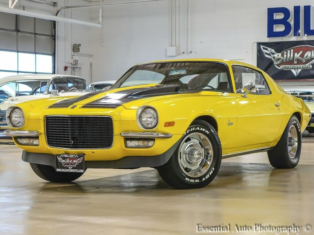 1970 Chevrolet camaro 50568 Miles yellow coupe 327 V8 4 speed manual 1970 Chevrolet Camaro