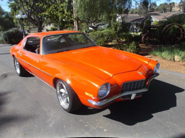 1970 Chevrolet Camaro Factory Hugger Orange Column Shift Automatic 1970 Chevrolet Camaro