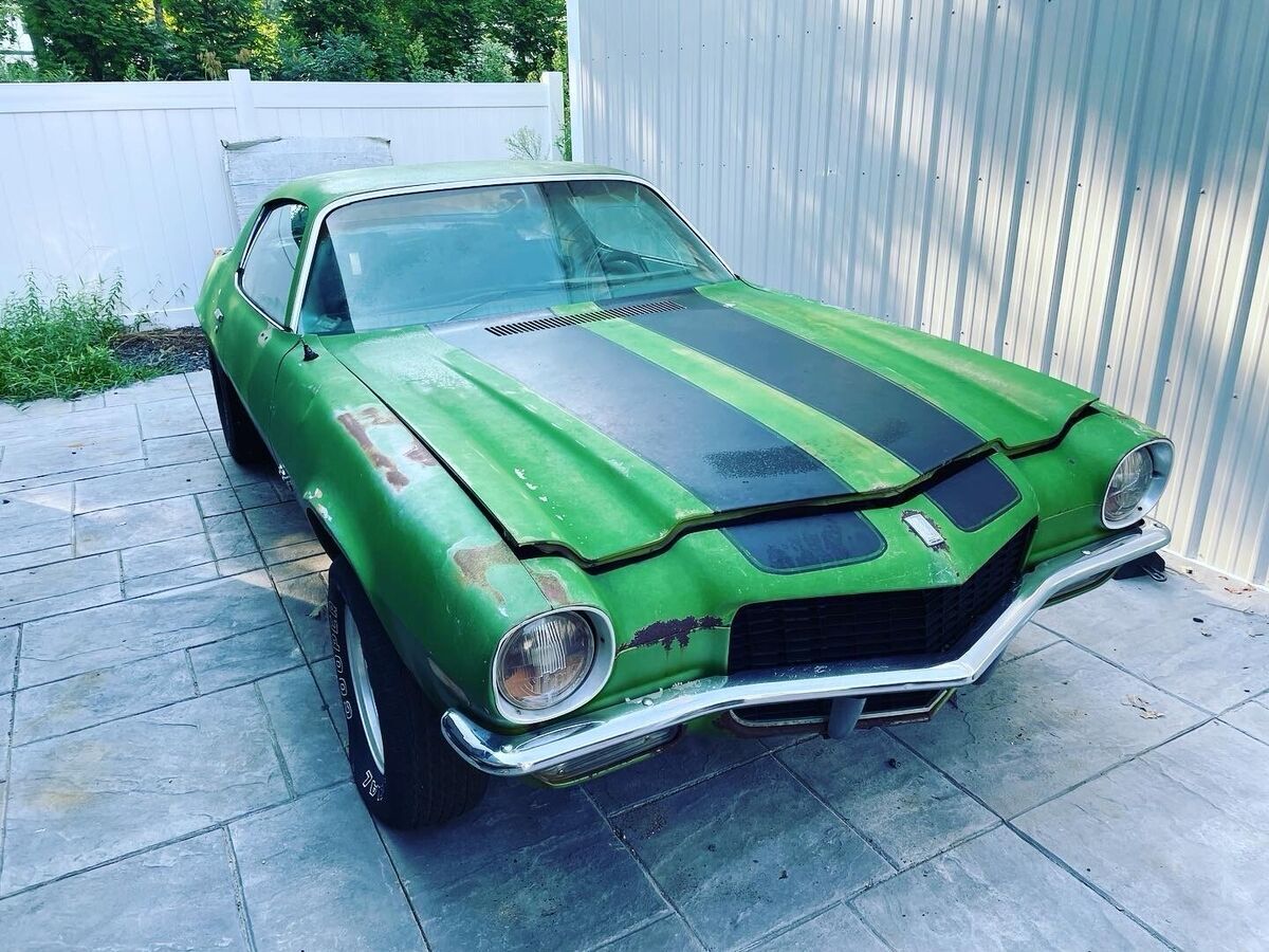 1970 Chevrolet Camaro SS Coupe Green RWD Automatic super sport 1970 Chevrolet Camaro super sport