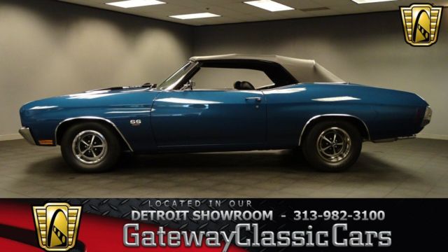 1970 Chevrolet Chevelle 1385 Miles Blue Coupe 454 CID V8 4 Speed Manual 1970 Chevrolet Chevelle