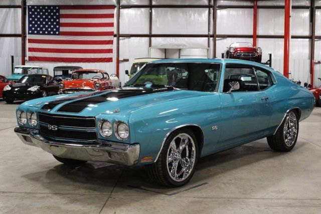 1970 Chevrolet Chevelle 1447 Miles Misty Turquoise Coupe 454 V8 Automatic 1970 Chevrolet Chevelle --