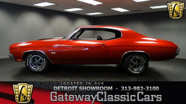1970 Chevrolet Chevelle 1500 Miles Candy Red Coupe 396 CID V8 5 Speed Manual 1970 Chevrolet Chevelle