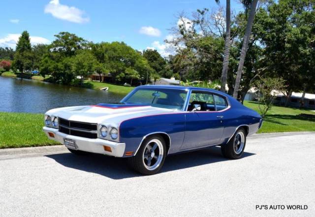 1970 Chevrolet Chevelle 350 V8 Classic Auto Air Condition Frame Off - photo 13