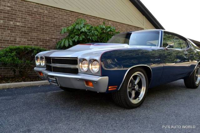 1970 Chevrolet Chevelle 350 V8 Classic Auto Air Condition Frame Off - photo 7
