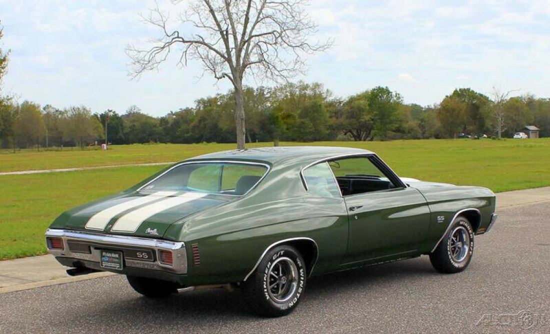 1970 Chevrolet Chevelle 396 V8, A/C, Fuel Injection - photo 6