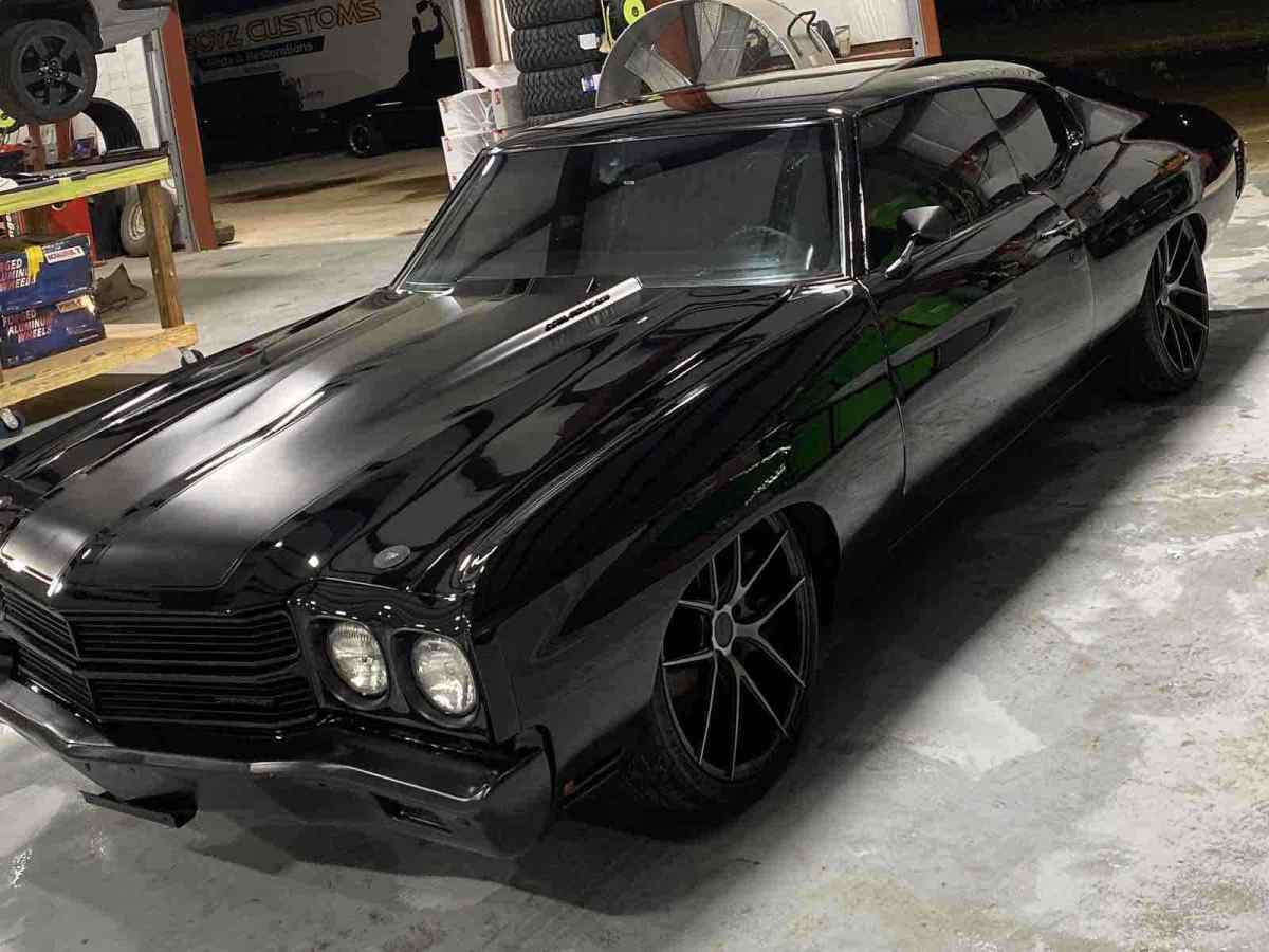 1970 Chevrolet Chevelle Black RWD Automatic base 1970 Chevrolet Chevelle base