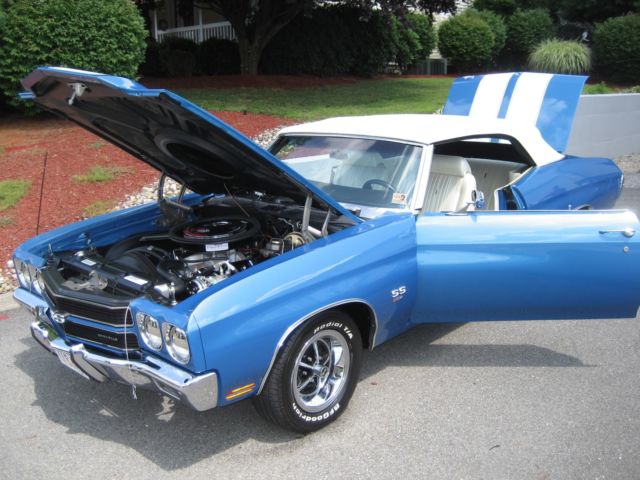 1970 CHEVROLET CHEVELLE CONV RESTO MOD PRO-TOURING FRESH BUILD MINT COND 1970 Chevrolet Chevelle SS